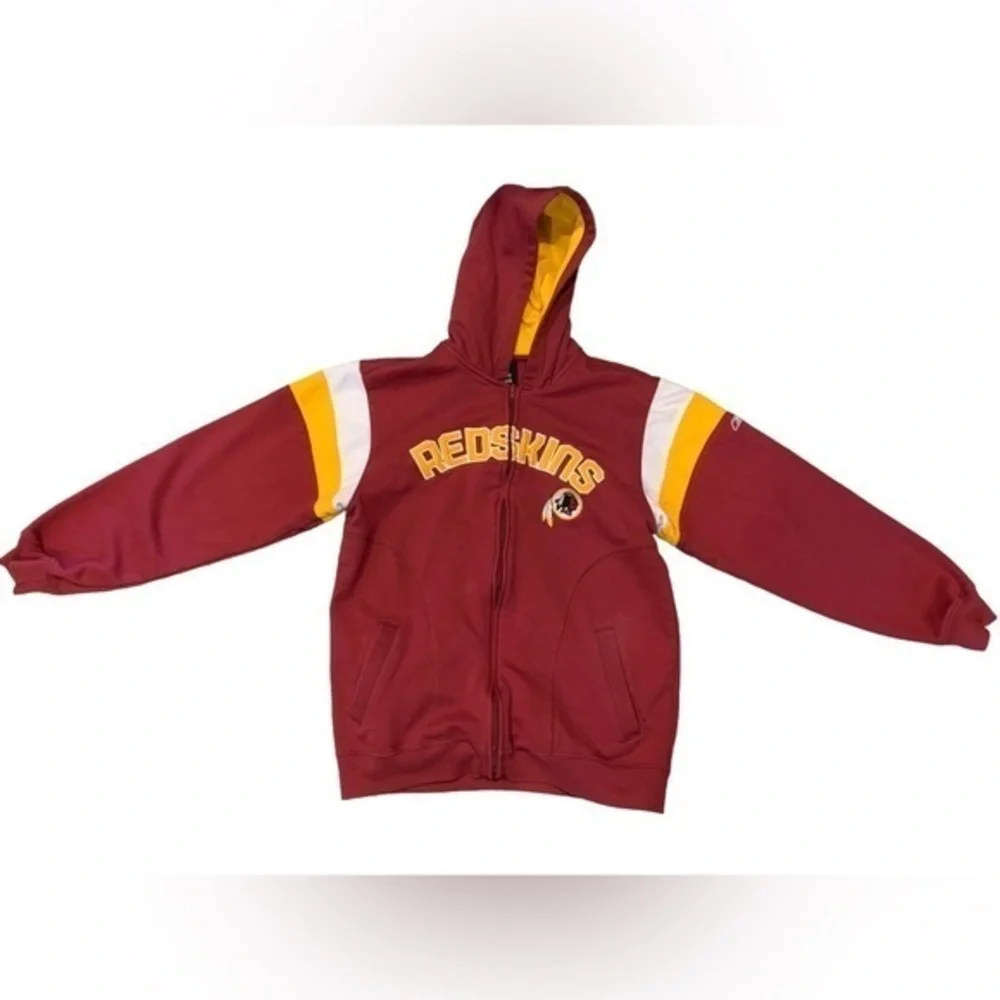 nfl washington redskins Reebok‎ Zip Up Hoodie Youth Size Large 14-16